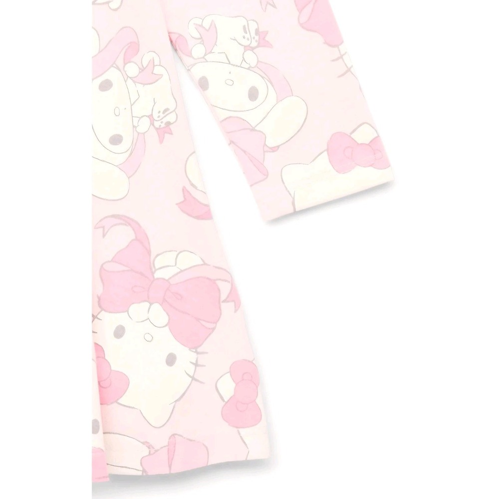 Girls' Hello Kitty & Friends Pink Long Sleeve Dress Size 2T NWT Toddler Baby Top - Picture 4 of 9
